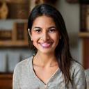 Portrait of Amirah Tan, a satisfied home baker.